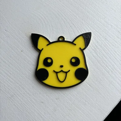 Móc khóa Pikachu Pokémon dễ thương in 3D