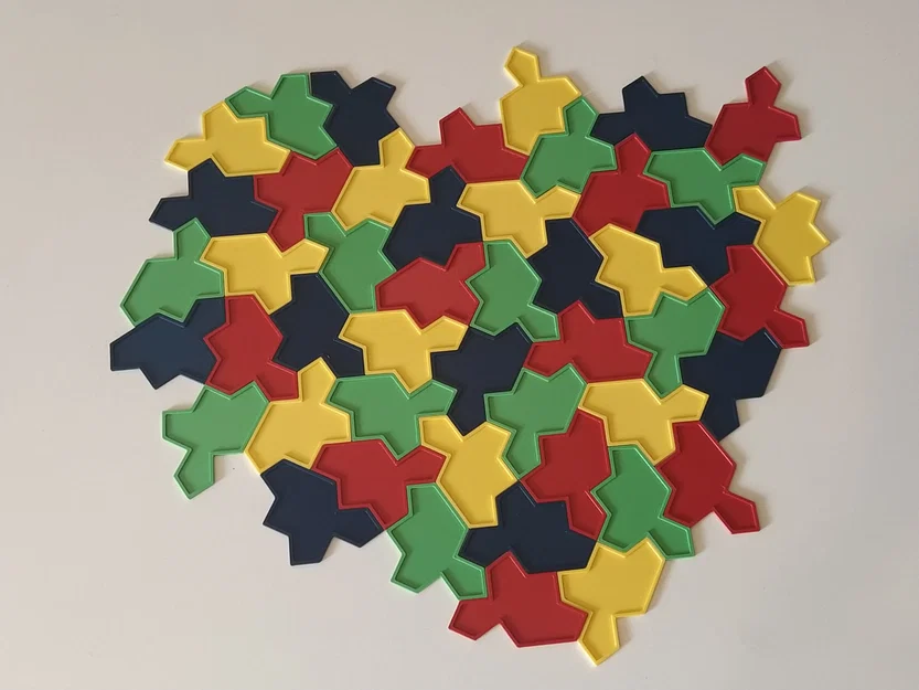 Spectre - Aperiodic Chiral Monotile (phiên bản tham số OpenSCAD) - Image 1