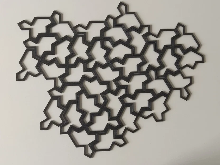 Spectre - Aperiodic Chiral Monotile (phiên bản tham số OpenSCAD) - Image 4