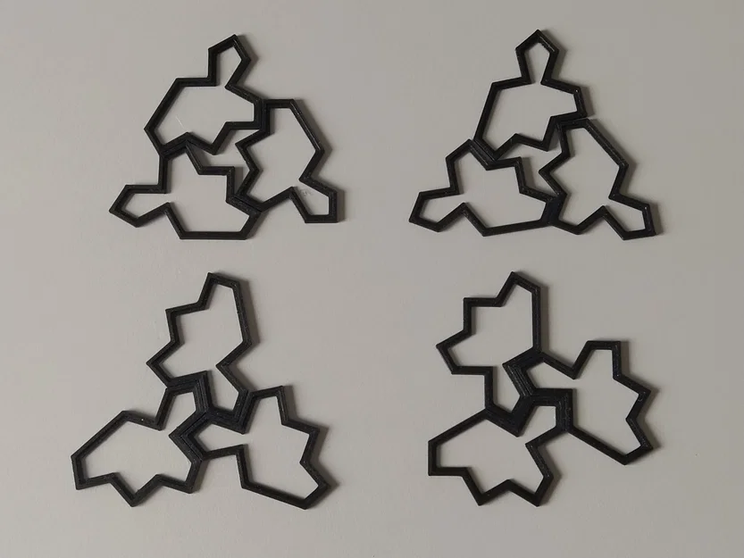 Spectre - Aperiodic Chiral Monotile (phiên bản tham số OpenSCAD) - Image 6