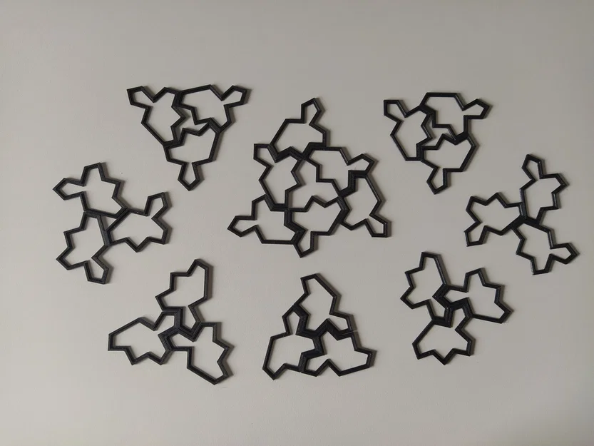 Spectre - Aperiodic Chiral Monotile (phiên bản tham số OpenSCAD) - Image 7