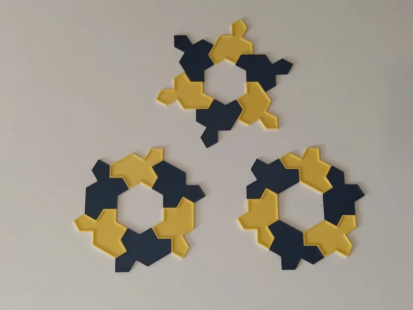 Spectre - Aperiodic Chiral Monotile (phiên bản tham số OpenSCAD) - Image 12