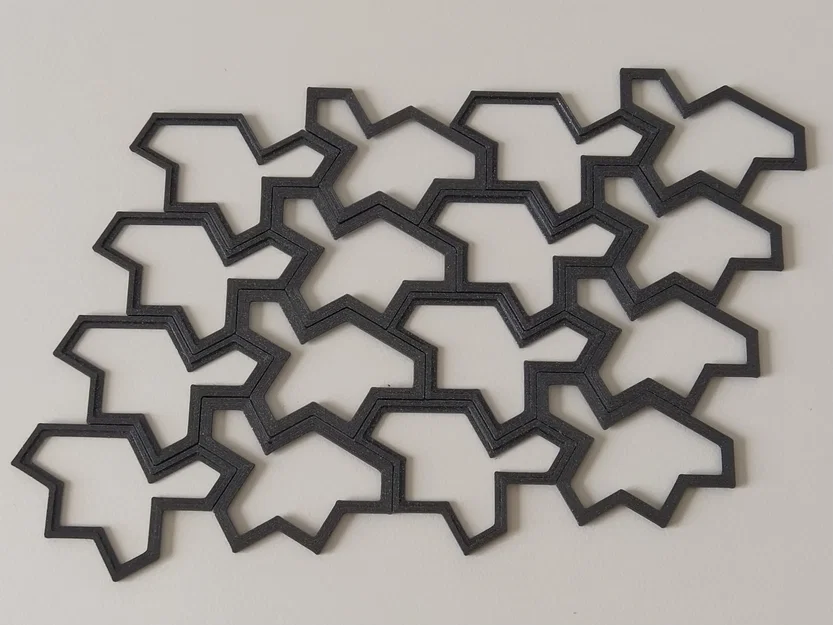 Spectre - Aperiodic Chiral Monotile (phiên bản tham số OpenSCAD) - Image 19