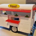 Mô hình xe cổ Citroen Type H Foodtruck 1952 in 3D chi tiết - Thumbnail 5