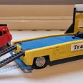 Mô hình xe tải Citroen Type H Transporter 1952 kèm xe 2CV in 3D - Thumbnail 2