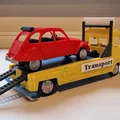 Mô hình xe tải Citroen Type H Transporter 1952 kèm xe 2CV in 3D - Thumbnail 5