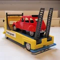 Mô hình xe tải Citroen Type H Transporter 1952 kèm xe 2CV in 3D - Thumbnail 7