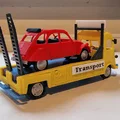 Mô hình xe tải Citroen Type H Transporter 1952 kèm xe 2CV in 3D - Thumbnail 9