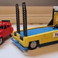 Mô hình xe tải Citroen Type H Transporter 1952 kèm xe 2CV in 3D - Thumbnail 17