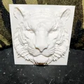 Mô hình phù điêu mặt hổ 3D (Tiger Face) đẹp mắt - Thumbnail 1