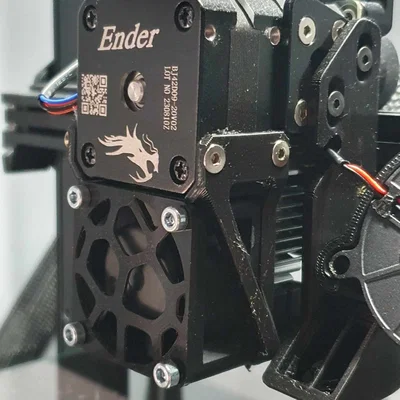 Ngàm gắn quạt 4020 cho Ender 3 V3 SE