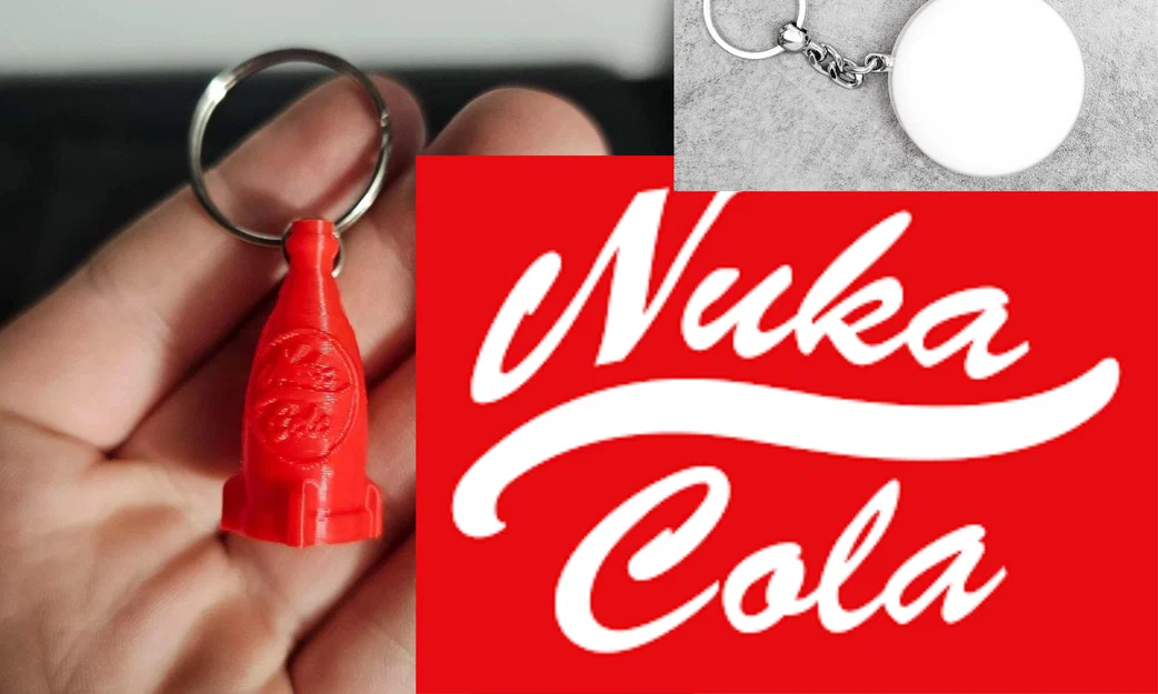 Móc khóa Nuka Cola Fallout (Keychain) - Image 1