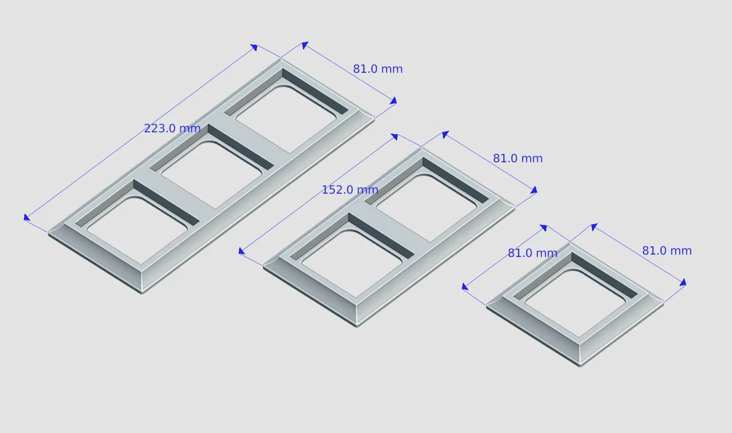 Khung viền ổ cắm/công tắc (Switch socket frame) - Image 1