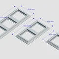 Khung viền ổ cắm/công tắc (Switch socket frame) - Thumbnail 1