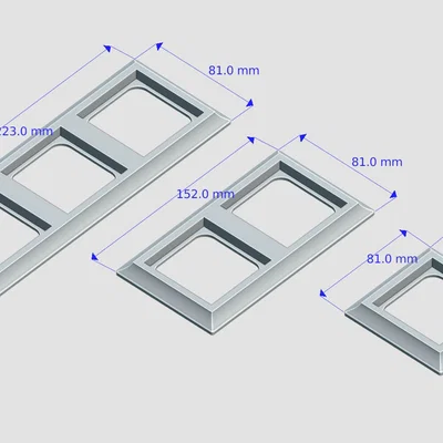 Khung viền ổ cắm/công tắc (Switch socket frame)