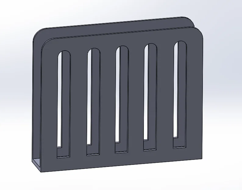 Khay đựng khăn giấy phong cách tối giản (Minimalist Napkin Holder) - Image 3