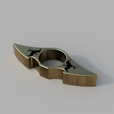 Dụng cụ giữ trang sách hình rồng in 3D (Book page holder Dragons v2)
