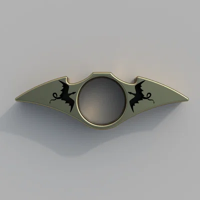 Dụng cụ giữ trang sách hình rồng in 3D (Book page holder Dragons v2)