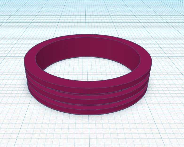 Mẫu nhẫn đeo tay Ring + thiết kế tinh tế để tự in 3D tại nhà - Image 1