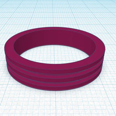 Mẫu nhẫn đeo tay Ring + thiết kế tinh tế để tự in 3D tại nhà
