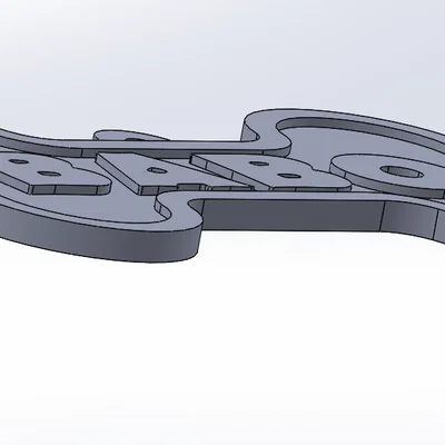 Bảng tên hình khúc xương cho thú cưng (Hueso para collar de perro)