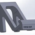 Giá đỡ điện thoại để bàn (Porta Celular) in 3D đơn giản, chắc chắn - Thumbnail 1