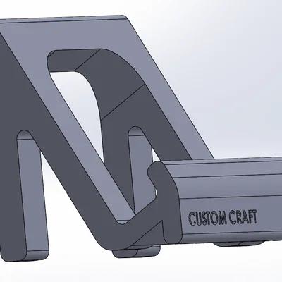 Giá đỡ điện thoại để bàn (Porta Celular) in 3D đơn giản, chắc chắn