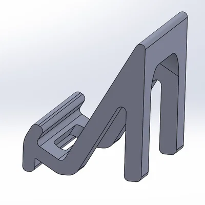 Giá đỡ điện thoại để bàn (Porta Celular) in 3D đơn giản, chắc chắn