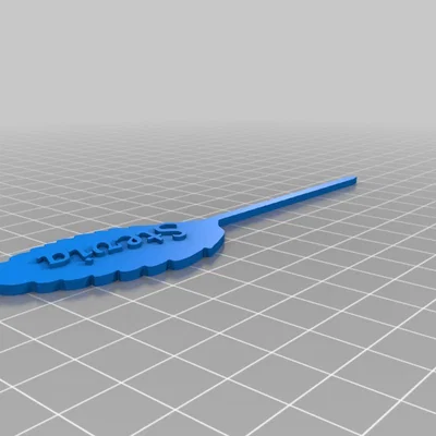 Nhãn cắm cây rau thơm (Plant label herbs)