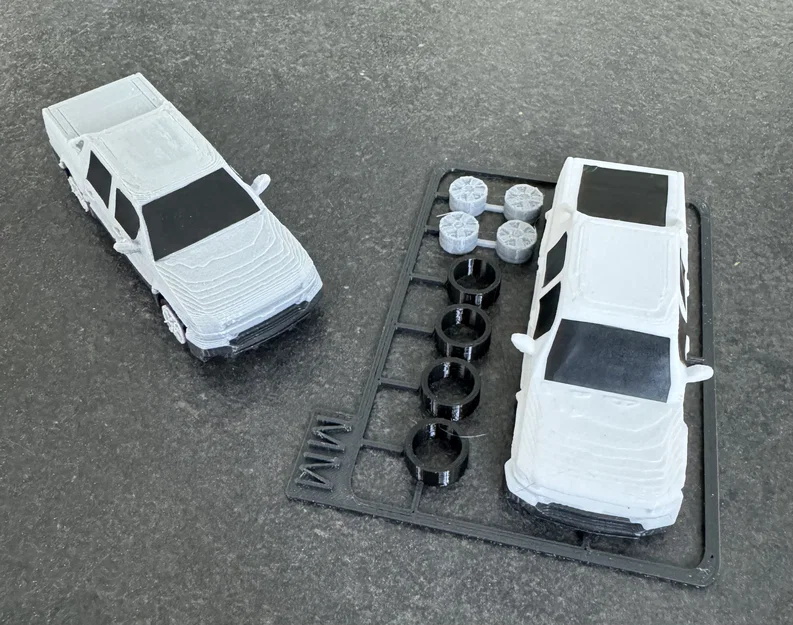 Mô hình lắp ráp 3D Chevrolet Avalanche Kit Card độc đáo - Image 2