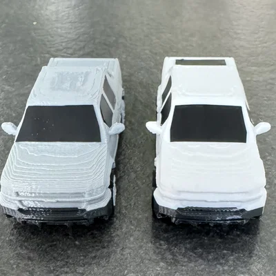 Mô hình lắp ráp 3D Chevrolet Avalanche Kit Card độc đáo