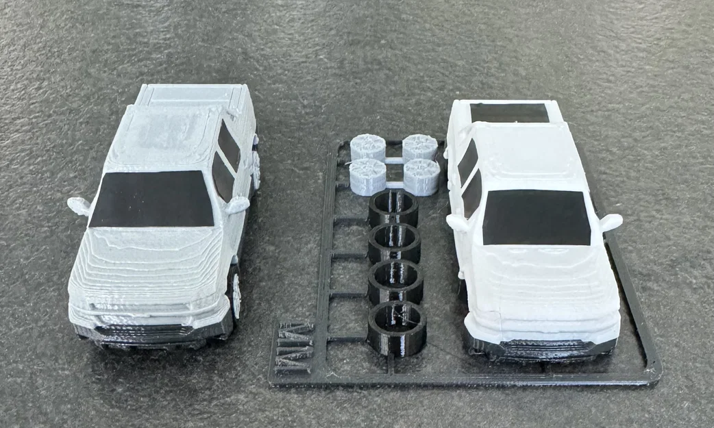 Mô hình lắp ráp 3D Chevrolet Avalanche Kit Card độc đáo - Image 6