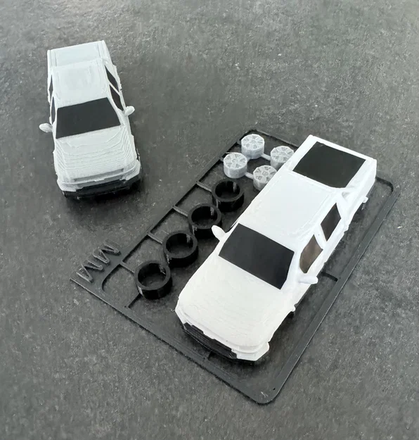 Mô hình lắp ráp 3D Chevrolet Avalanche Kit Card độc đáo - Image 8