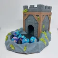 Quiet Dice Tower – Tháp thả xúc xắc êm, dễ in - Thumbnail 1