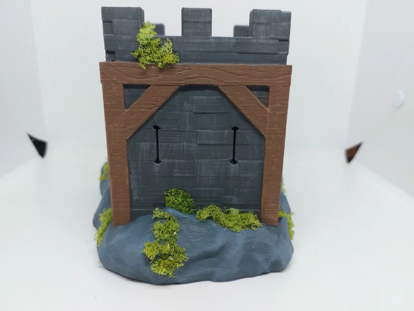 Quiet Dice Tower – Tháp thả xúc xắc êm, dễ in - Image 5
