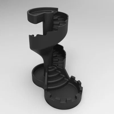 Tháp đổ xúc xắc Stairtower 2 - Phụ kiện board game độc đáo