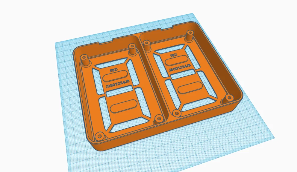 Bộ đếm cơ học 7 đoạn (Seven Segment) 2 chữ số – Double Box - Image 1