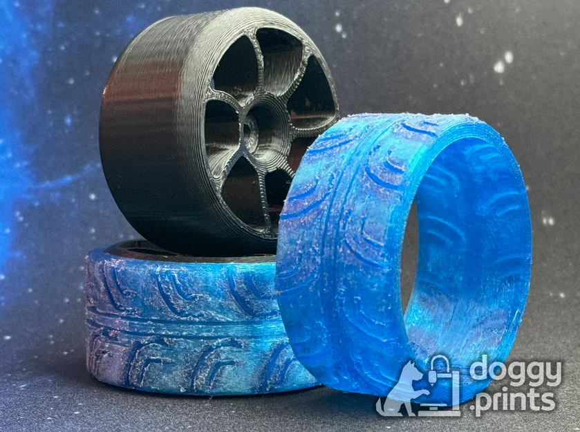 Lốp TPU Semi Slick Onroad cho RC Car – Hợp bánh custom (12 mm Hex) - Image 1