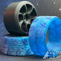 Lốp TPU Semi Slick Onroad cho RC Car – Hợp bánh custom (12 mm Hex) - Thumbnail 1