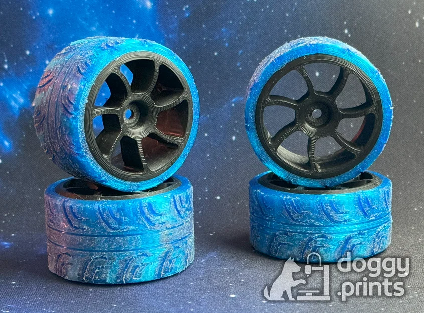 Lốp TPU Semi Slick Onroad cho RC Car – Hợp bánh custom (12 mm Hex) - Image 2