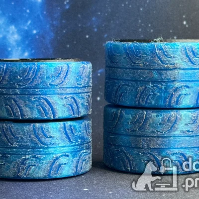 Lốp TPU Semi Slick Onroad cho RC Car – Hợp bánh custom (12 mm Hex)
