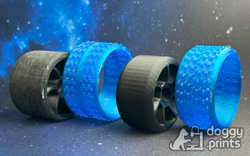 Lốp TPU Knobby Off-road cho RC Car - Hợp mâm custom của mình (12 mm Hex) - Image 2