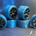 Lốp TPU Semi Slick Onroad cho RC Car – Hợp bánh custom (12 mm Hex) - Thumbnail 5