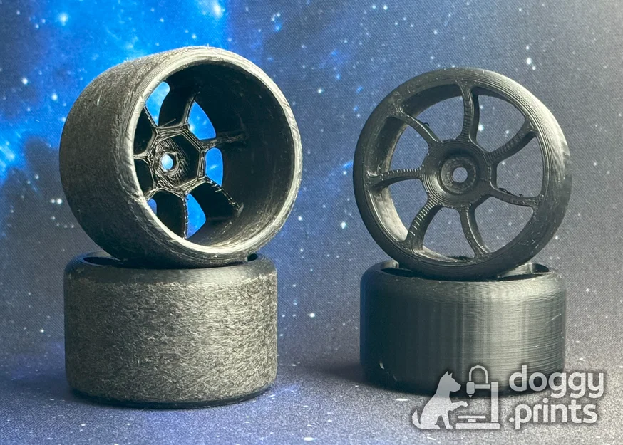 Mâm/Bánh RC Drift – 12 mm Hex (RC Car (Drift) Wheels) - Image 1