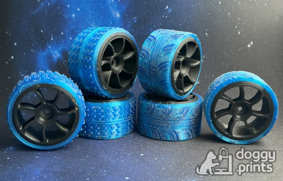 Mâm/Bánh RC Drift – 12 mm Hex (RC Car (Drift) Wheels) - Image 2