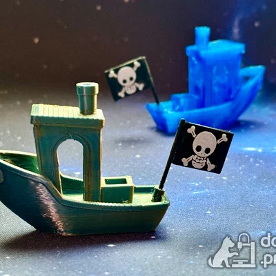 Cờ Hải Tặc Jolly Roger của Benchy (Benchy's Jolly Roger - Pirate Flag)