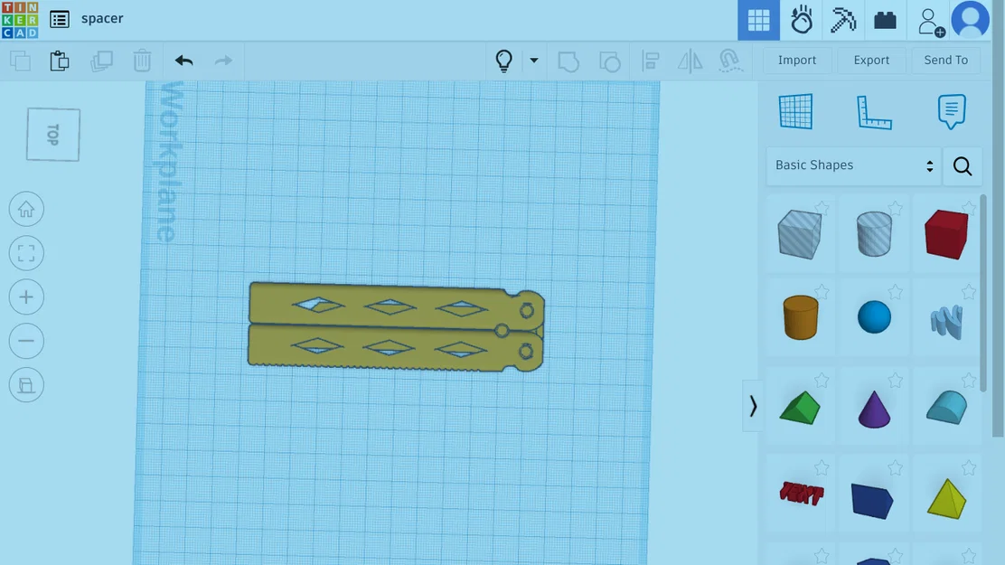 Mô hình dao bướm Butterfly Knife in 3D độc đáo - Image 1