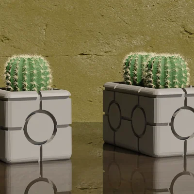 Chậu cây trang trí phong cách Star Wars (Crates Pot Plant) độc đáo