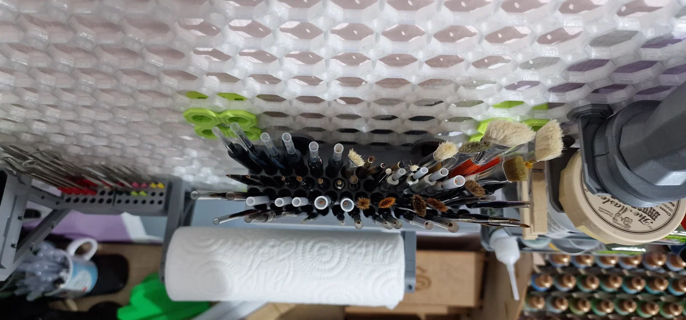 Khay Đựng Cọ Vẽ (Multiboard Brushes Holder) 58 Ngăn Tiện Lợi - Image 2