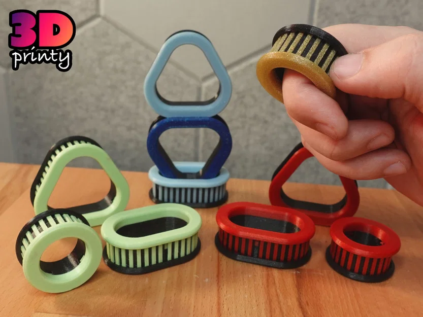 Shutter Fidget – Đồ chơi fidget mini êm tay - Image 1
